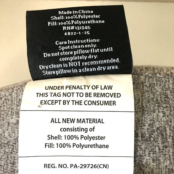 SPYDER 🕷️ Memory Foam Neck Travel Pillow - Comfy & Washable - Picture 12 of 13